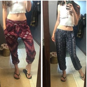 2 hippy pants